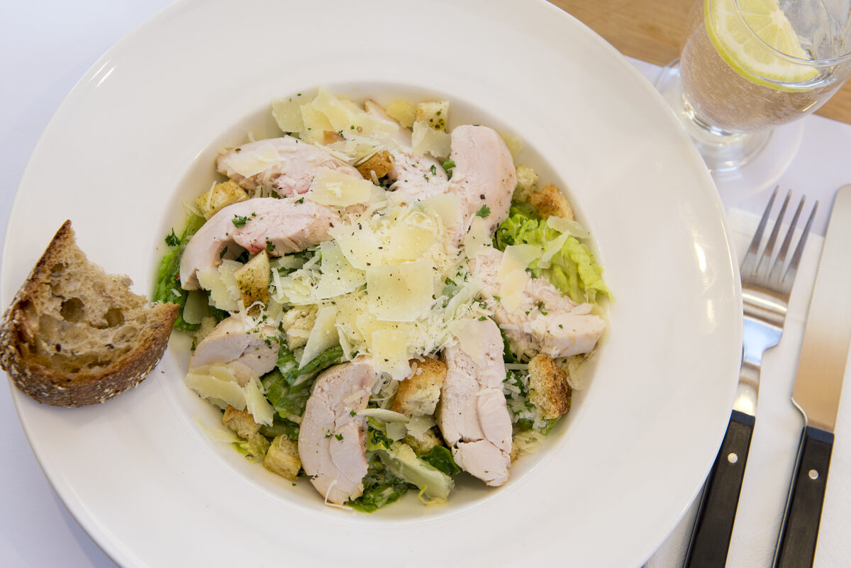 Chicken caesar salad