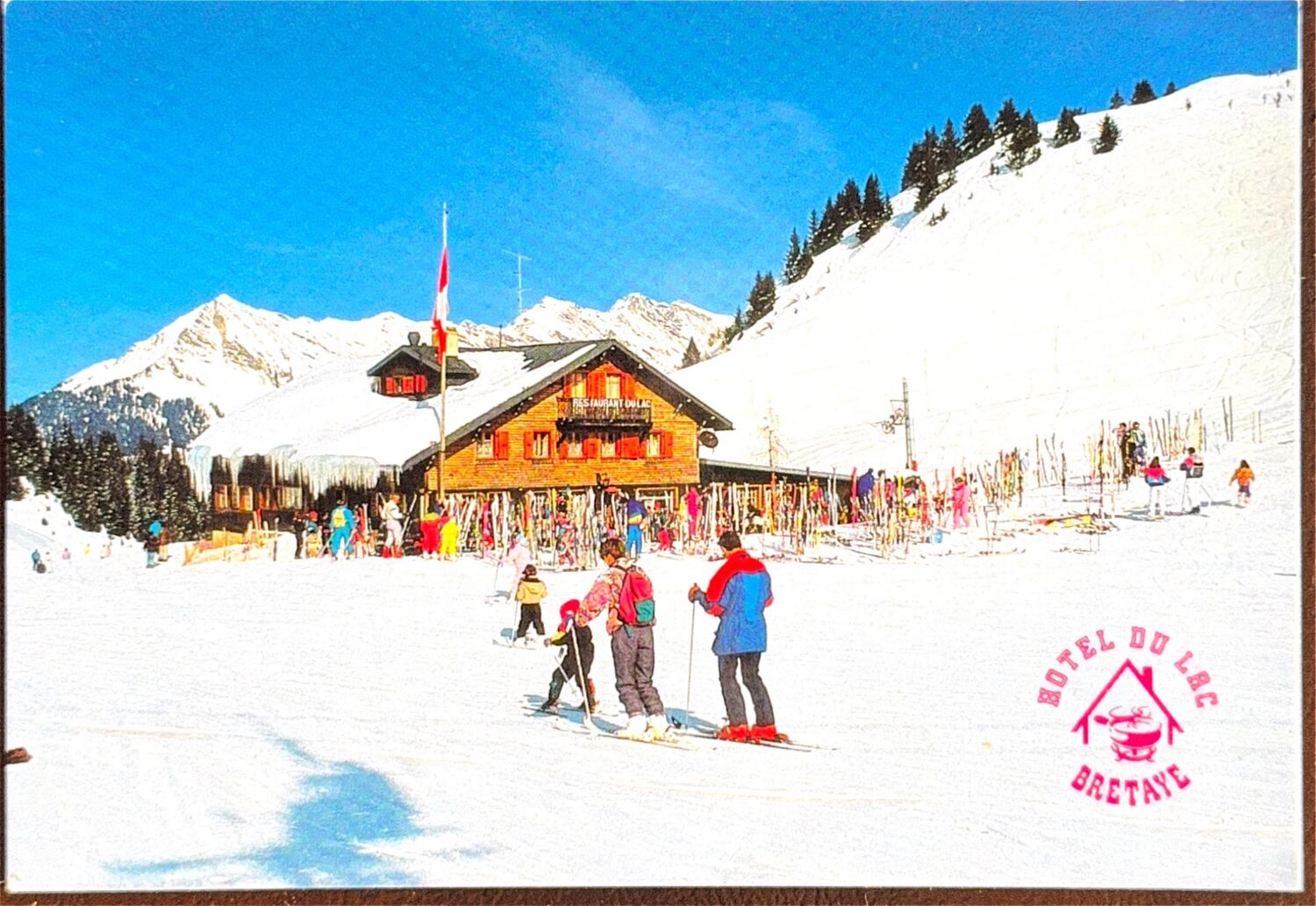 Hotel du Lac, Bretaye, in colour
